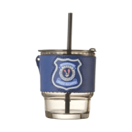 Miniso Disney Judy Police Officer In Daily Life Collection Straw Glass Cup 400Ml