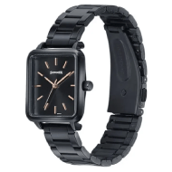 Sonata Wedding Edit Quartz Analog Black Dial Stainless Steel Strap Watch For Women