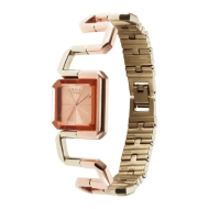 Titan Raga Delight Quartz Analog Rose Gold Dial Rose Gold Stainless Steel Strap Watch For Women