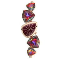 Titan Raga I Am Maroon Dial Women Watch With Metal Strap