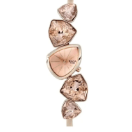 Titan Raga I Am Pink Dial Women Watch With Metal Strap