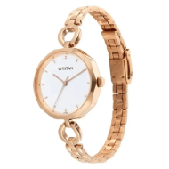 Titan Karishma White Dial Watch for Women