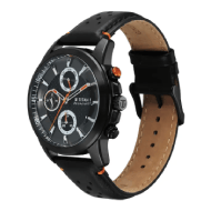 Titan Men Stainless Steel Round Shape Watch