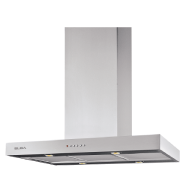 Elba Chimney Hood  90cm - stainless steel