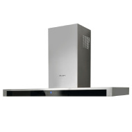 Elba 60cm Chimney hood - stainless steel