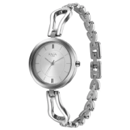Titan Raga Women's Analog Watch Silver Dial With Silver Stainless Steel Strap