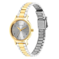 Titan Karishma Grey Dial Analog Stainless Steel Strap watch for Women