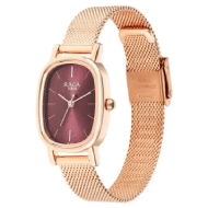 Titan Raga Viva Brown Dial Analog Stainless Steel Strap Watch for Women
