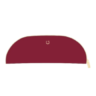 Miniso Minimalism Retro Collection Arched Stationery Case - Wine Red