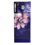 Abans 190L Defrost Floral Design Refrigerator - R600 Gas (Blue)