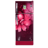 Abans 190L Defrost Floral Design Refrigerator - R600 Gas (Red)