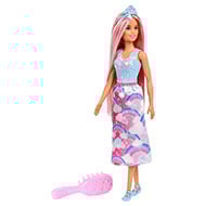 Barbie Dreamtopia Pink Hair Doll - FXR94