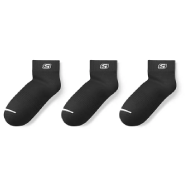 Skechers Unisex Socks - Quarter Socks (3 Pairs) - M