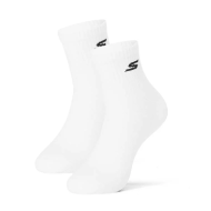 Skechers Unisex Performance Socks - Quarter Socks (2 Pairs)
