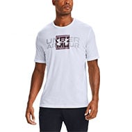 Men's UA Box Logo Wordmark Short Sleeve - White 