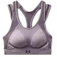 Women's UA Vanish Seamless Mid Sports Bra - Purple 