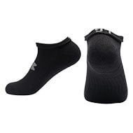 Adult UA Training Cotton No Show Socks 3-Pack - Black