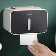 ECOCO E1903 Toilet Paper Box with  Spindle