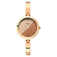 TITAN Raga Viva Rose Gold Dial Metal Strap Watch - Ladies 
