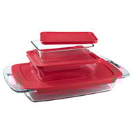 Pyrex 6 Piece Easy Grab Bake n' Store Value Pack