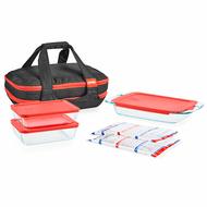 Pyrex Portables 9-Pc Double Decker Set