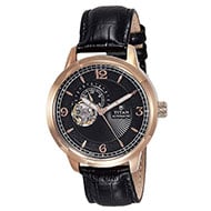 TITAN Analog Black Dial Watch - Gents