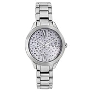 TITAN Round Analog Purple Dial Ladies Watch