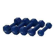 Quantum Fitness 5 Kg Dumbbell 1 Piece - Blue