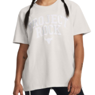 Under Armour Women's Project Rock Heavyweight Campus T-Shirt