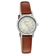 TITAN Silver Dial Analog Watch - Ladies - 2593SL04 