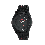 SONATA Fibre (SF) Economy Analog Black Dial - Gents