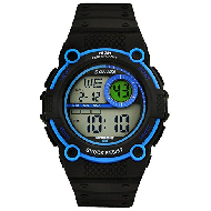 SONATA Digital Black Dial - Gents
