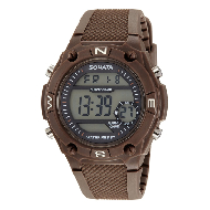 SONATA Sporty Digital Multi-Colour Round Dial - Gents