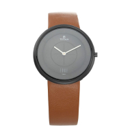 TITAN Edge Zen Analog Black Dial - Gents