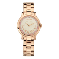 TITAN Purple Self Expression Analog Rose Gold Dial - Women
