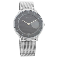 TITAN Edge Watch with Grey Dial -Gents