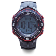 SONATA SF Vertex Digital Black Dial - Gents