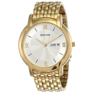 SONATA  Analog White Dial - Gents