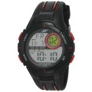 SONATA  SF Essentials Digital Black Dial - Gents