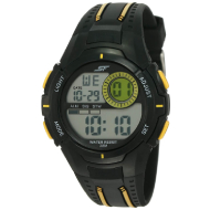 SONATA  SF Essentials Digital Black Dial - Gents