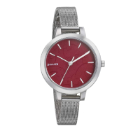 SONATA  Silver Linings Analog Red Dial - Ladies