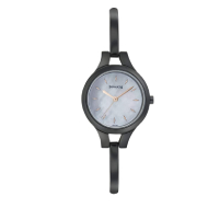 SONATA Onyx Mother of Pearl Dial Stainless Steel  - Ladies