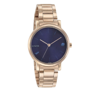 SONATA Play with Blue Dial Stainless Steel Strap  - Ladies