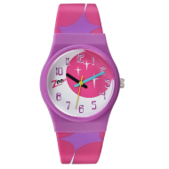 ZOOP Space Age Multicoloured Dial Plastic Strap - Children