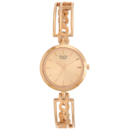 Titan Raga Viva Rose Gold Dial Metal Strap - Ladies