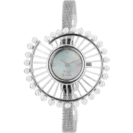 Titan Raga Women's Mother of Pearl Dial Stainless Steel Band Watch