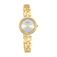 TITAN   Lagan Silver Dial Metal Strap - Ladies