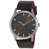 FASTRACK Light Brown Dial Brown Leather Strap - Gents