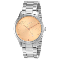 FASTRACK  Tripster Rose Gold Dial Stainless Steel Strap - Gents
