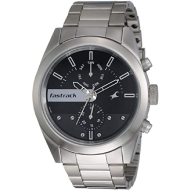 Fastrack  All Nighters Grey Dial Metal Strap - Gents